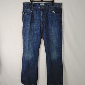 RARE Levi's 38 x 32 1974 Boot Cut Orange Tab Dark